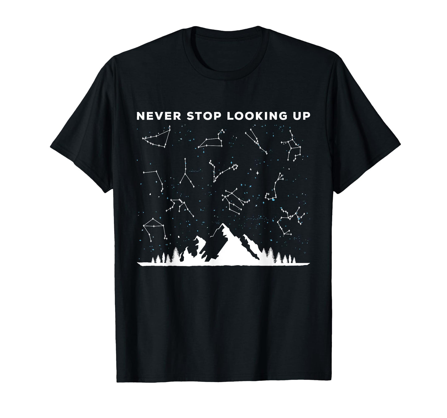 Space Nature Stars Observation - Telescope Physics T-Shirt