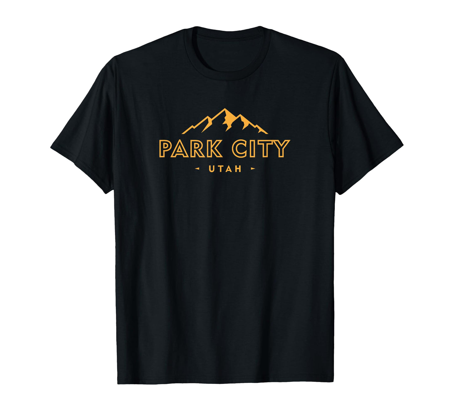 Retro Park City Utah Mens Womens Souvenir Mountain Hiking T-Shirt