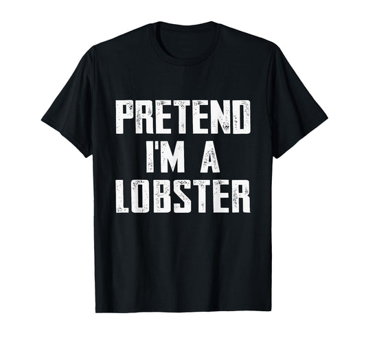 Lobster Costume Kids Boys Funny Easy Costume For Halloween T-Shirt