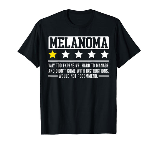 Melanoma Warrior Skin Cancer Melanoma Awareness T-Shirt