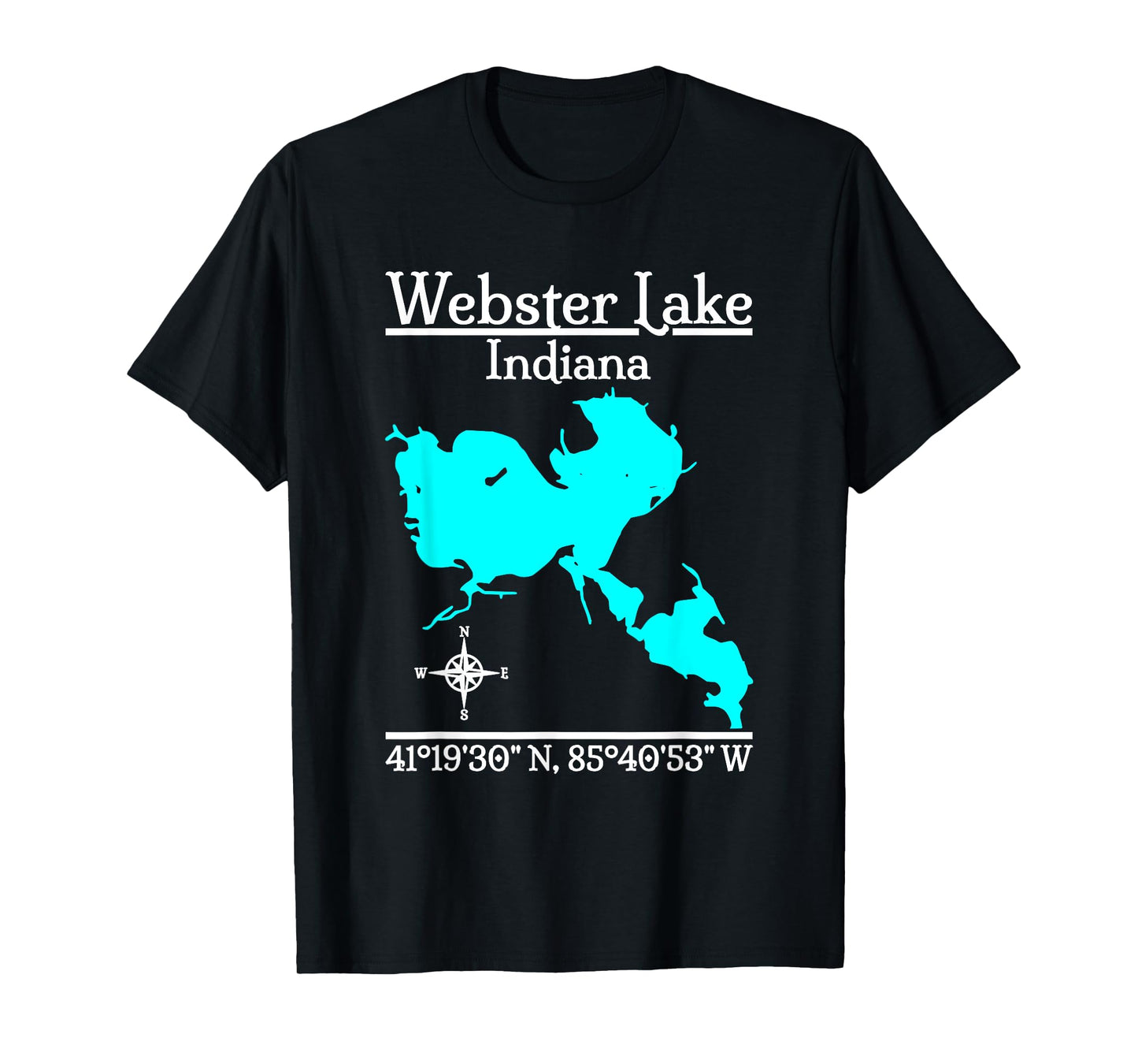 Webster Lake - Indiana T-Shirt