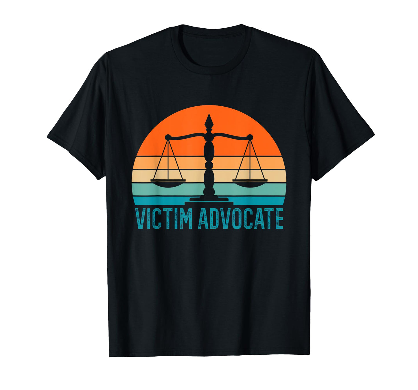 Victim Advocate American Flag Nurse Nursing T-Shirt
