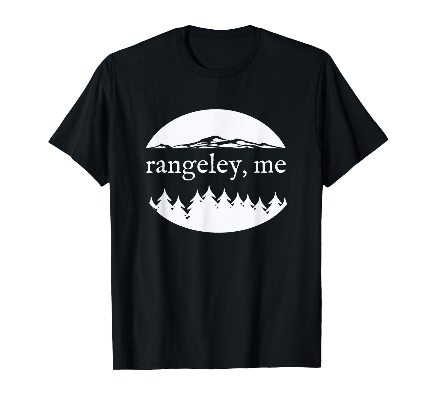 Rangeley Maine Nature Vacation Souvenir Design T-Shirt