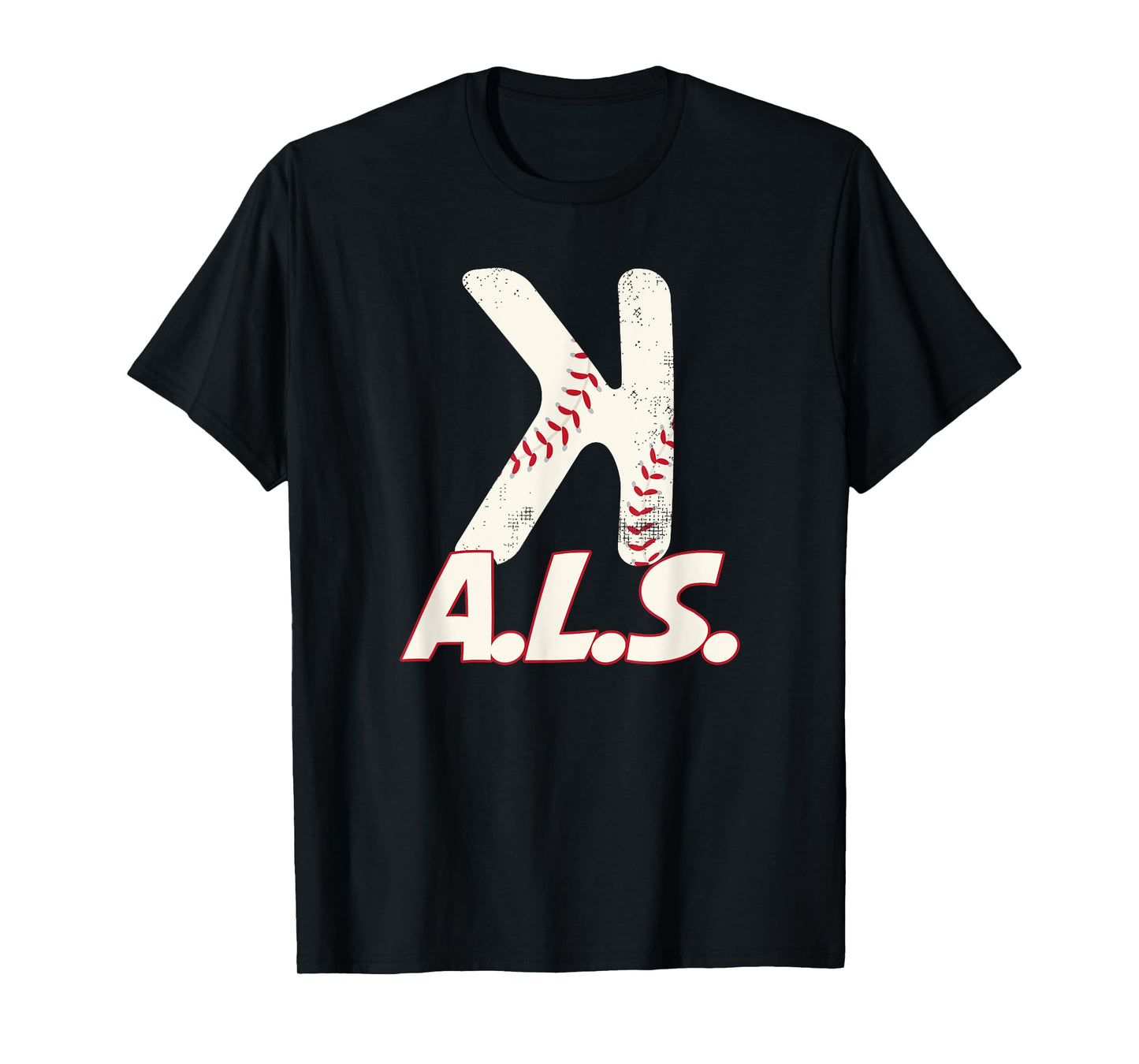 StriKe Out ALS T-Shirt Trendy Baseball Shirt To Support T-Shirt