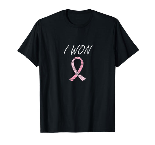 Survivor Breast Cancer Awareness Cancer Winner T-Shirt
