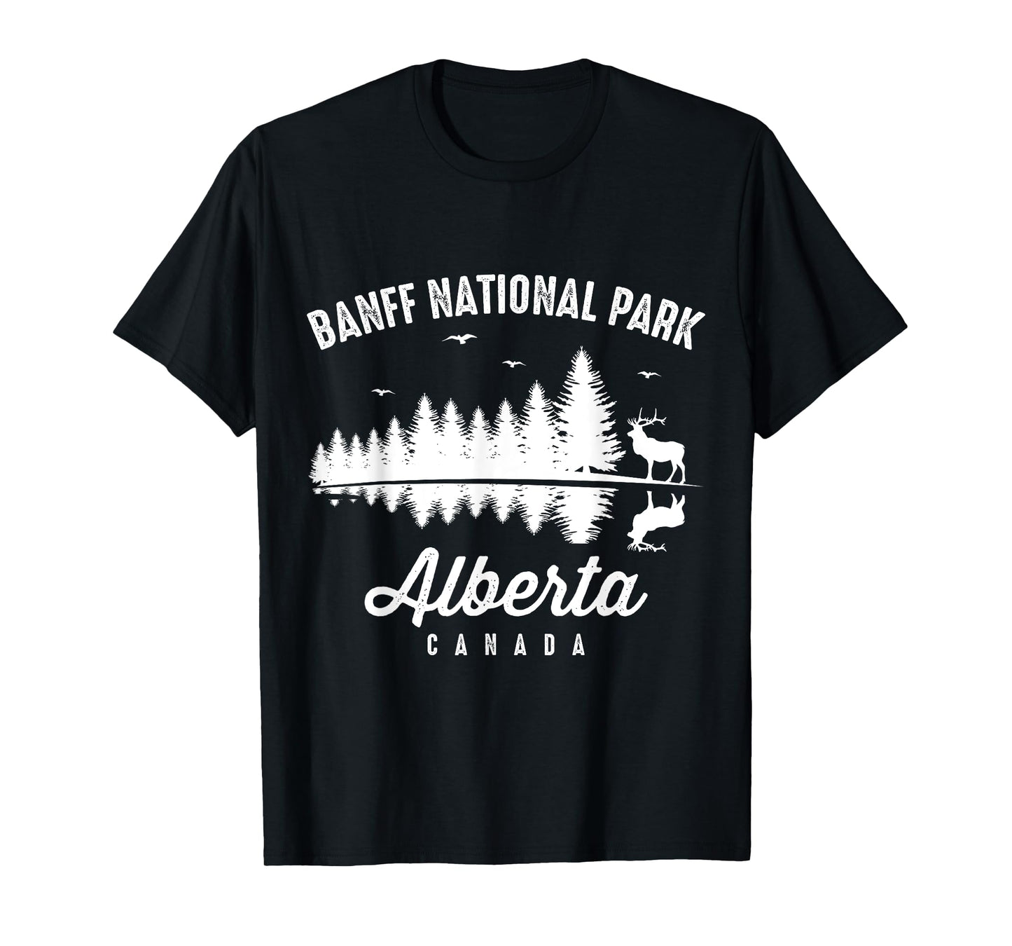 National Park Banff Canada Alberta Souvenir Hiking T-Shirt