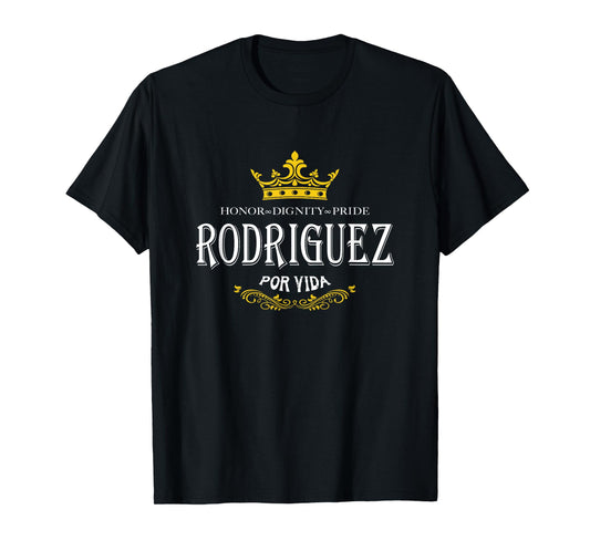 Rodriguez Por Vida Tshirt - Rodriguez Shirt T-Shirt