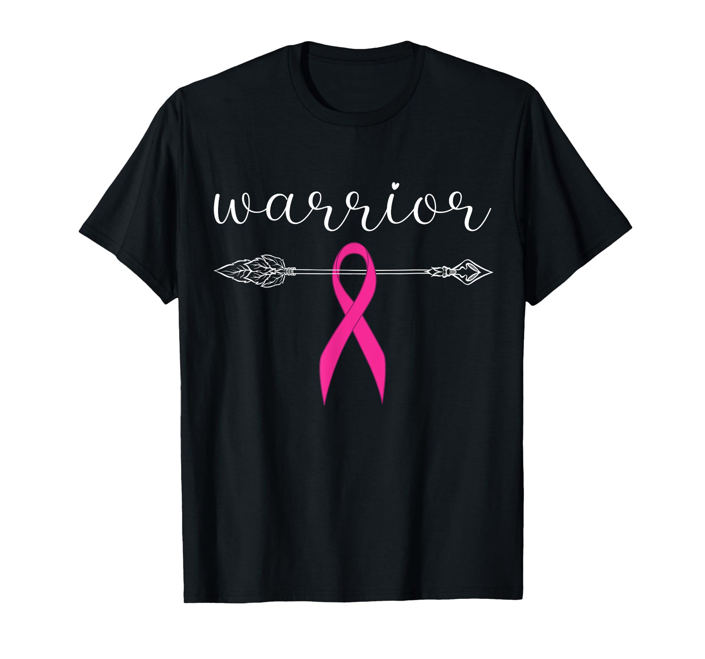 Warrior Survivor Fighter Pink Ribbon Warrior Breast Cancer T-Shirt