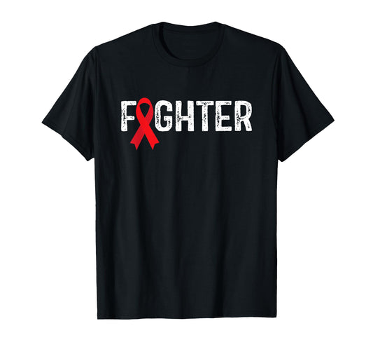 Fighter Blood Cancer Awareness T-Shirt