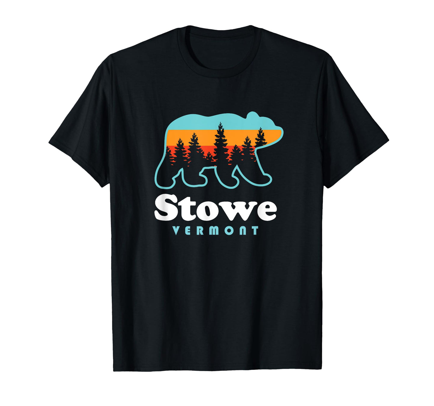 Stowe Vermont Bear Stowe VT T-Shirt