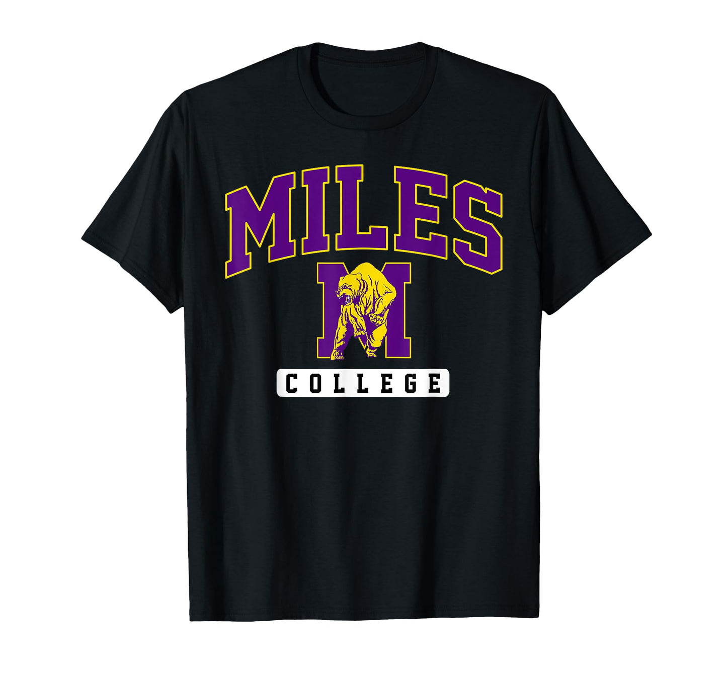 Miles College Arch Vintage Athletics for Men Women T-Shirt