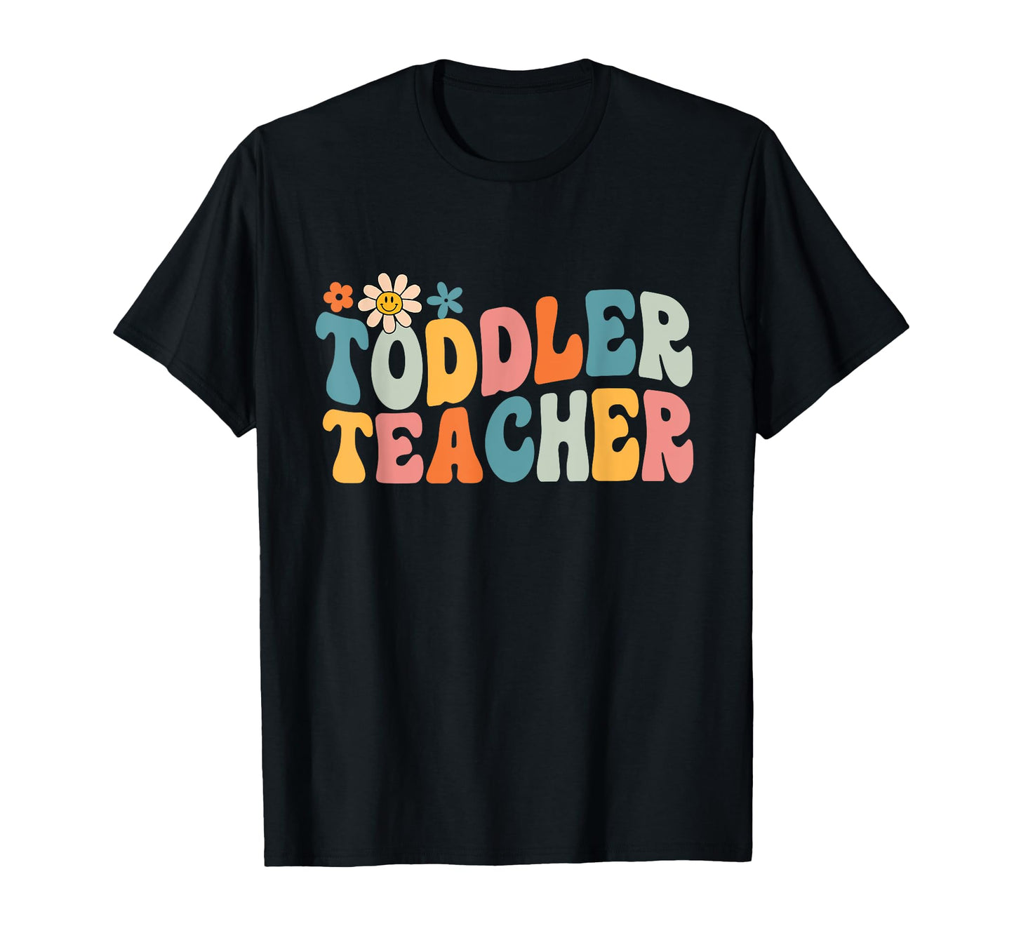 Groovy Toddler Teacher Appreciation Back To School T-Shirt for Men Women Girls Kids