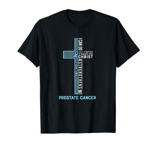 Prostate Cancer Fight Cancer Ribbon T-Shirt