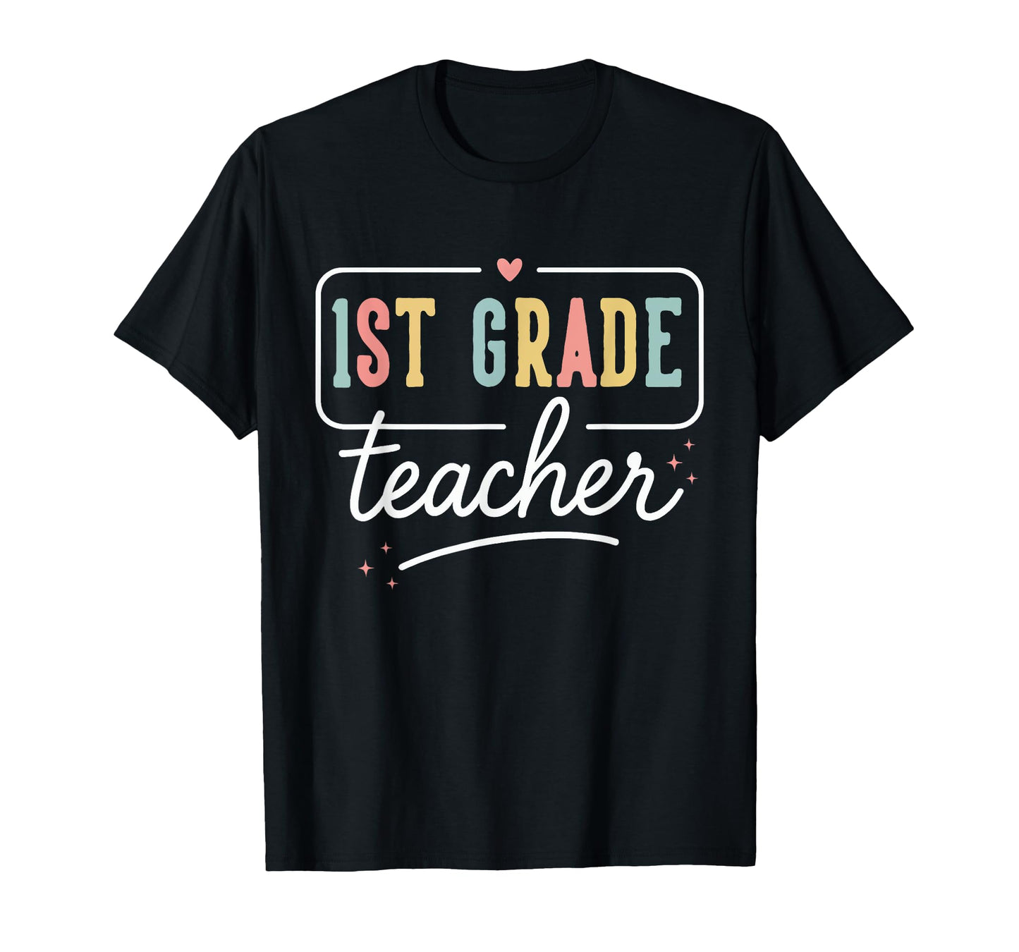 First Grade Heart Teacher Gifts 1st Grade Back To School T-Shirt