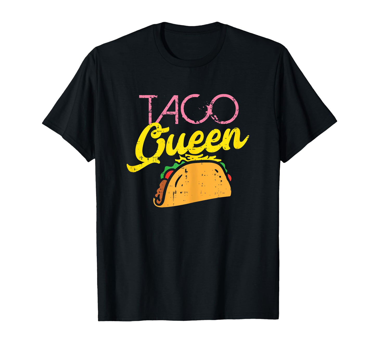 Taco Queen Funny Cinco De Mayo Mexican Food Foodie Women T-Shirt