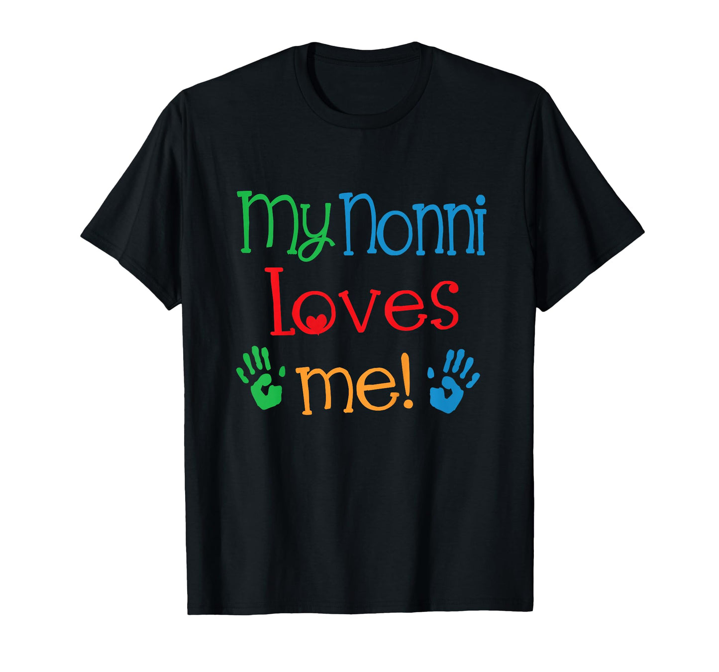 My Nonni Loves Me Grandchild T-Shirt
