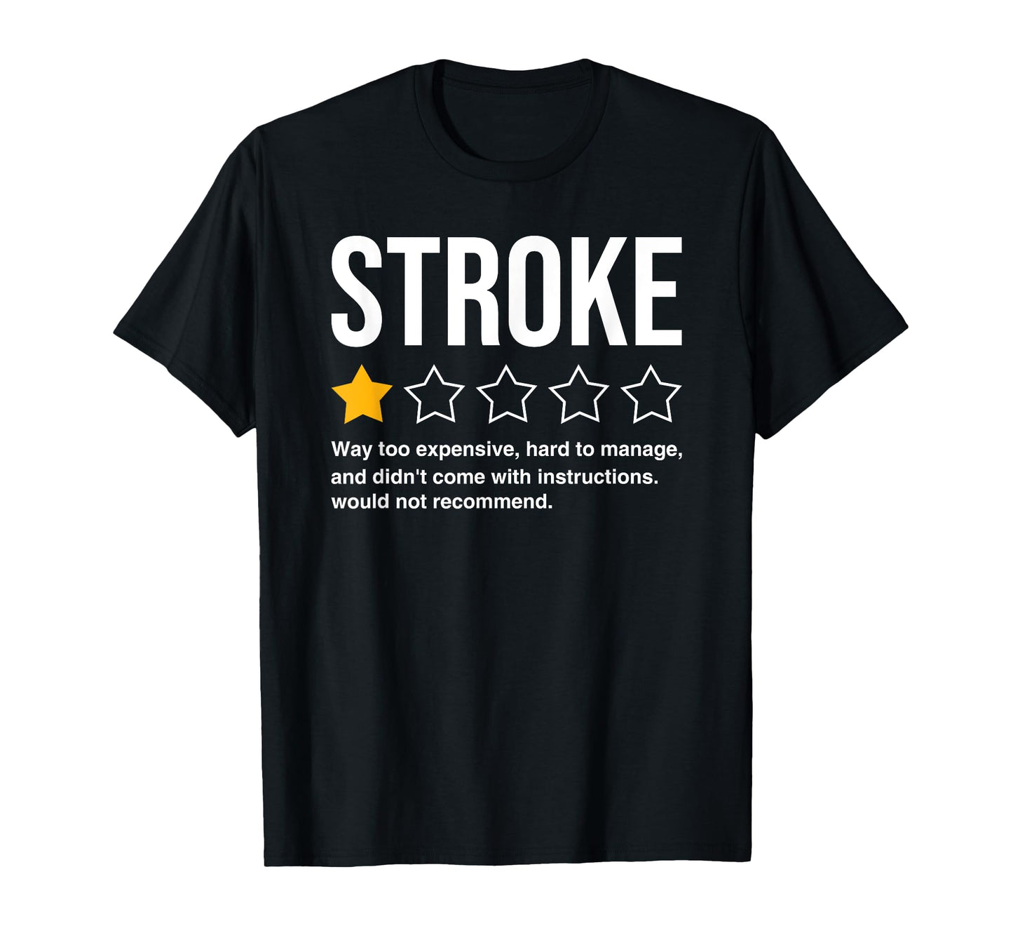 Stroke Survivor Heart Disease Warrior Fighter Cardiac Arrest T-Shirt