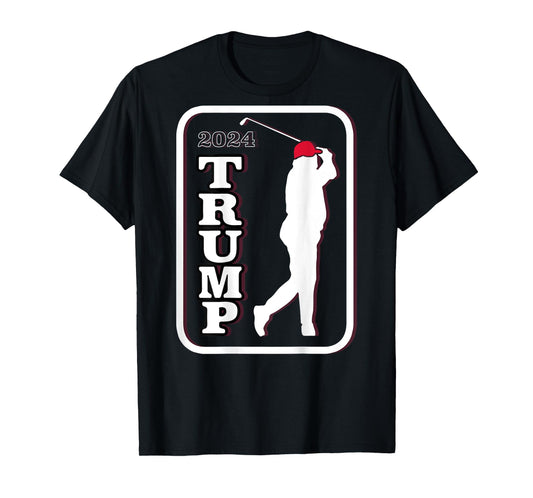 Trump 2024 Golf (on back) T-Shirt