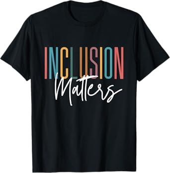 Autism Awareness Acceptance Inclusion Matters Women Kids T-Shirt