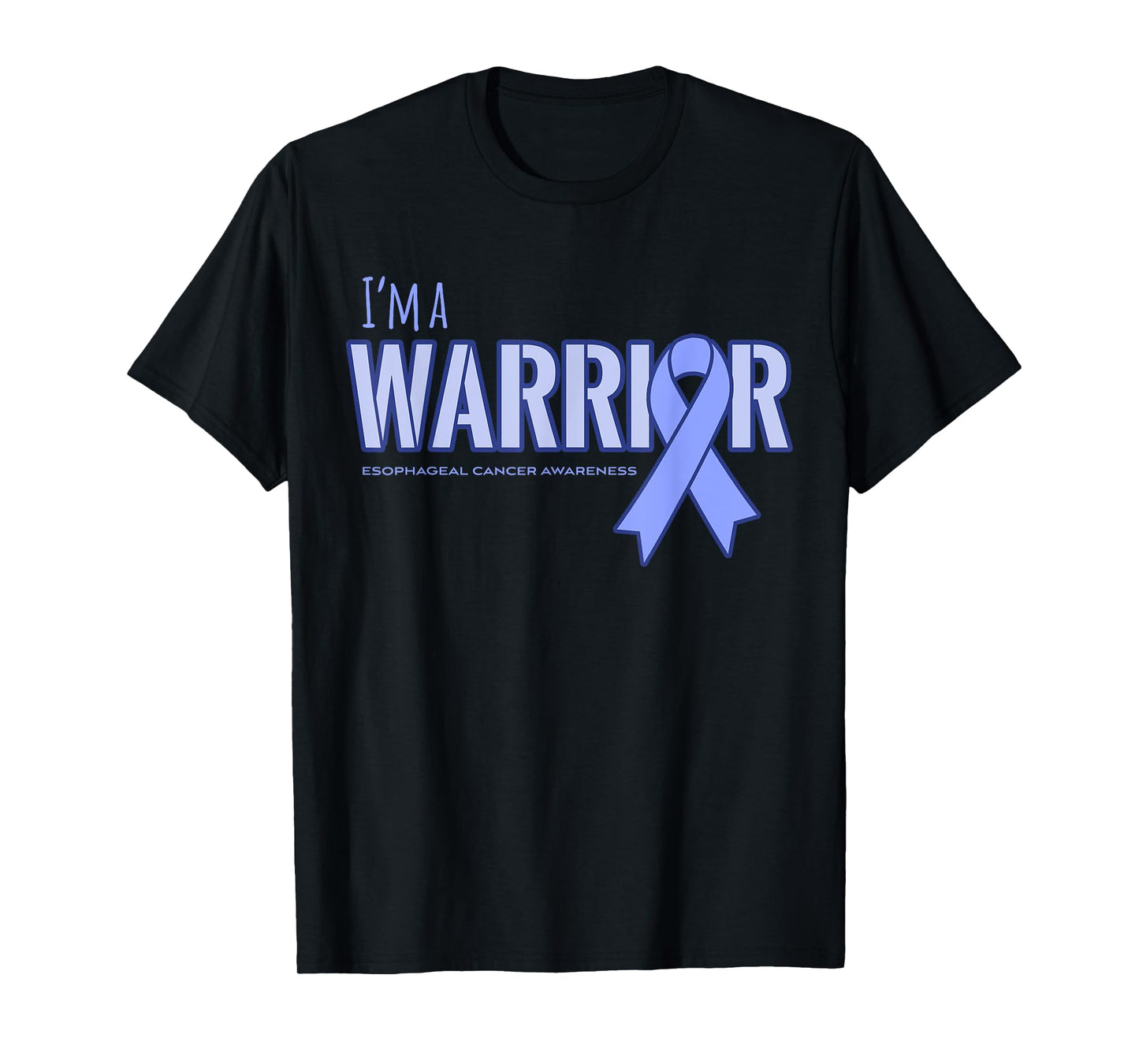 I'm a Warrior Esophageal Cancer Awareness Shirt T-Shirt