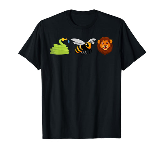 Hose Bee Lion Icons Funny Hoes Be Lying Pun Intended T-Shirt