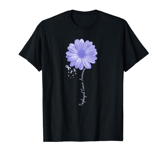 Esophageal Cancer Awareness T-Shirt Warrior Pretty Gift T-Shirt