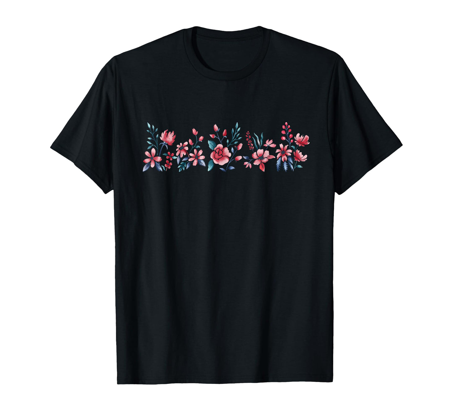 Vintage Inspired Botanical Flower Gardener Naturalist Flower T-Shirt