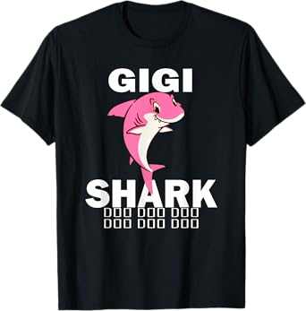 Gigi Shark Shirt Fathers Day Gift Idea For Gigi T-Shirt