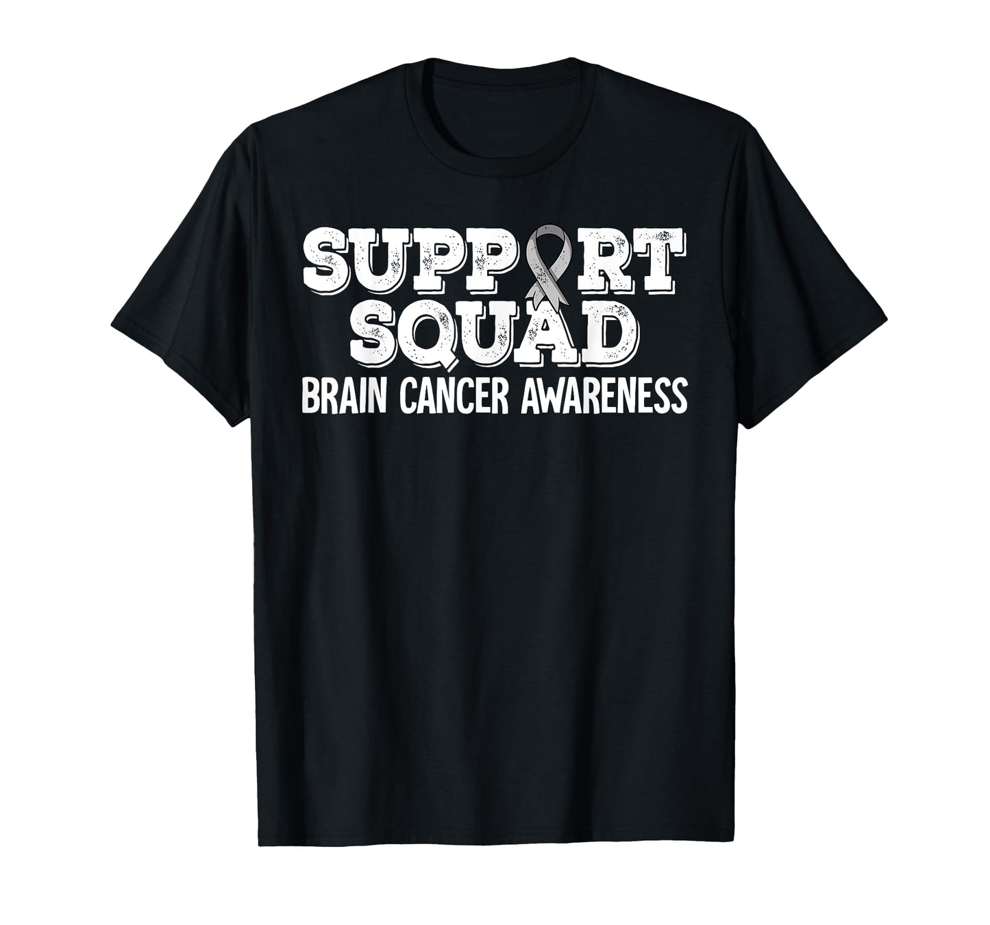 Support Squad Brain Cancer Awareness T-Shirt
