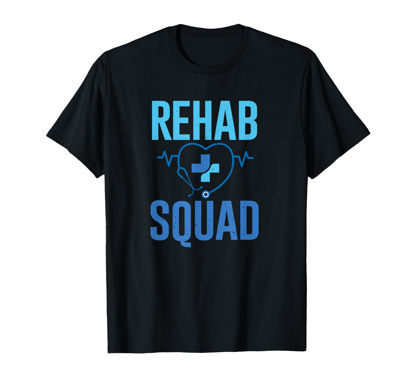 SHIRTSIDE Rehab Nurse Squad RN Rehabilitation Nursing T-Shirt