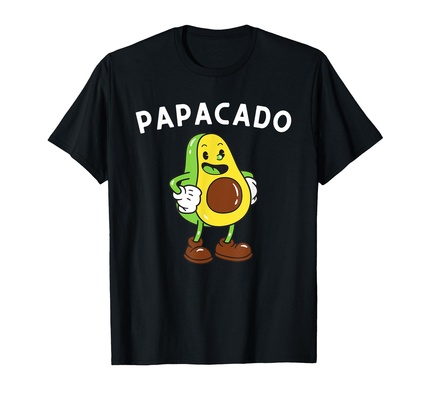 Papacado Dad Father - Avocado Lover & Guacamole Gift T-Shirt