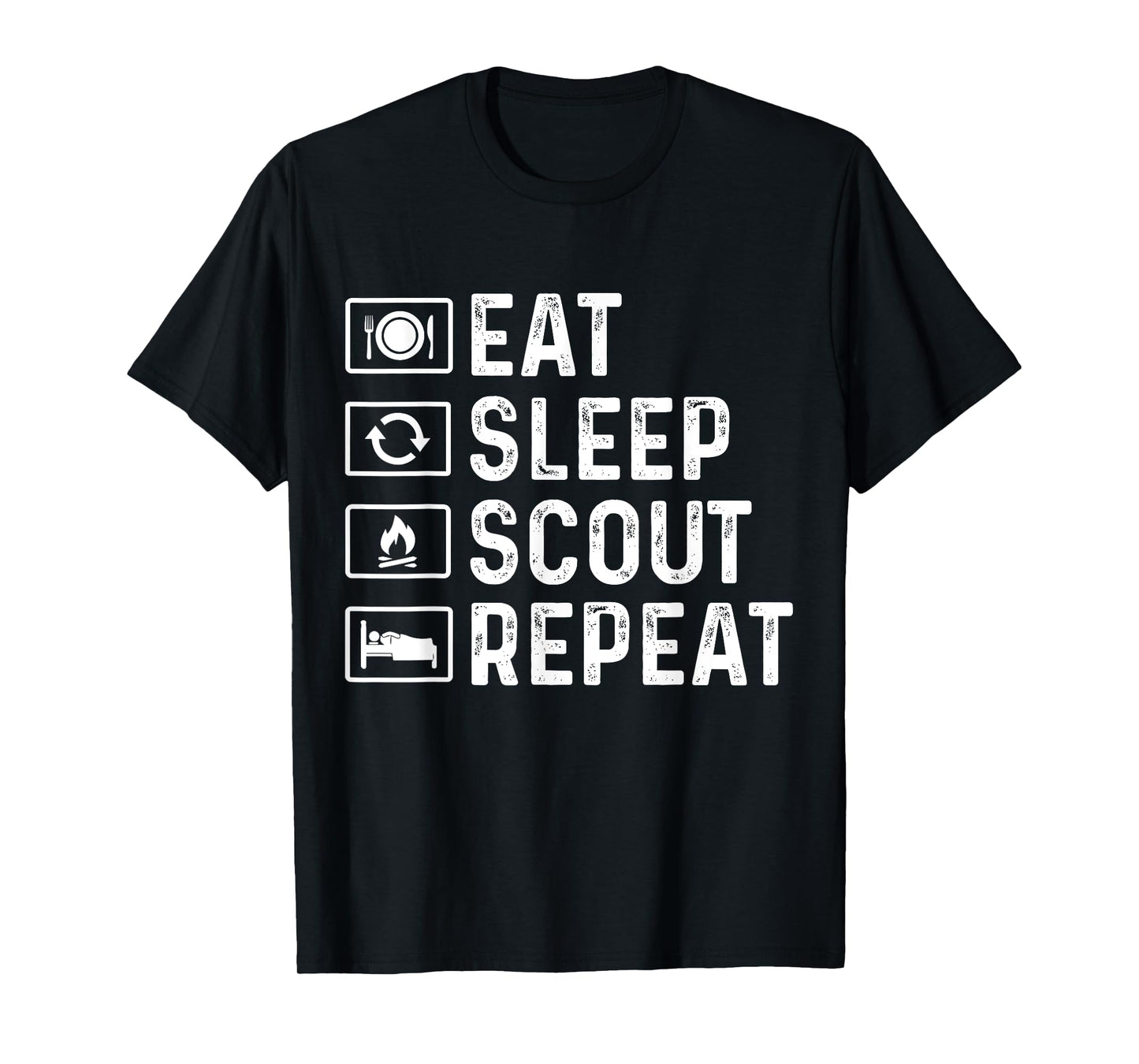 Eat Sleep Scout Repeat Scouts T-Shirt