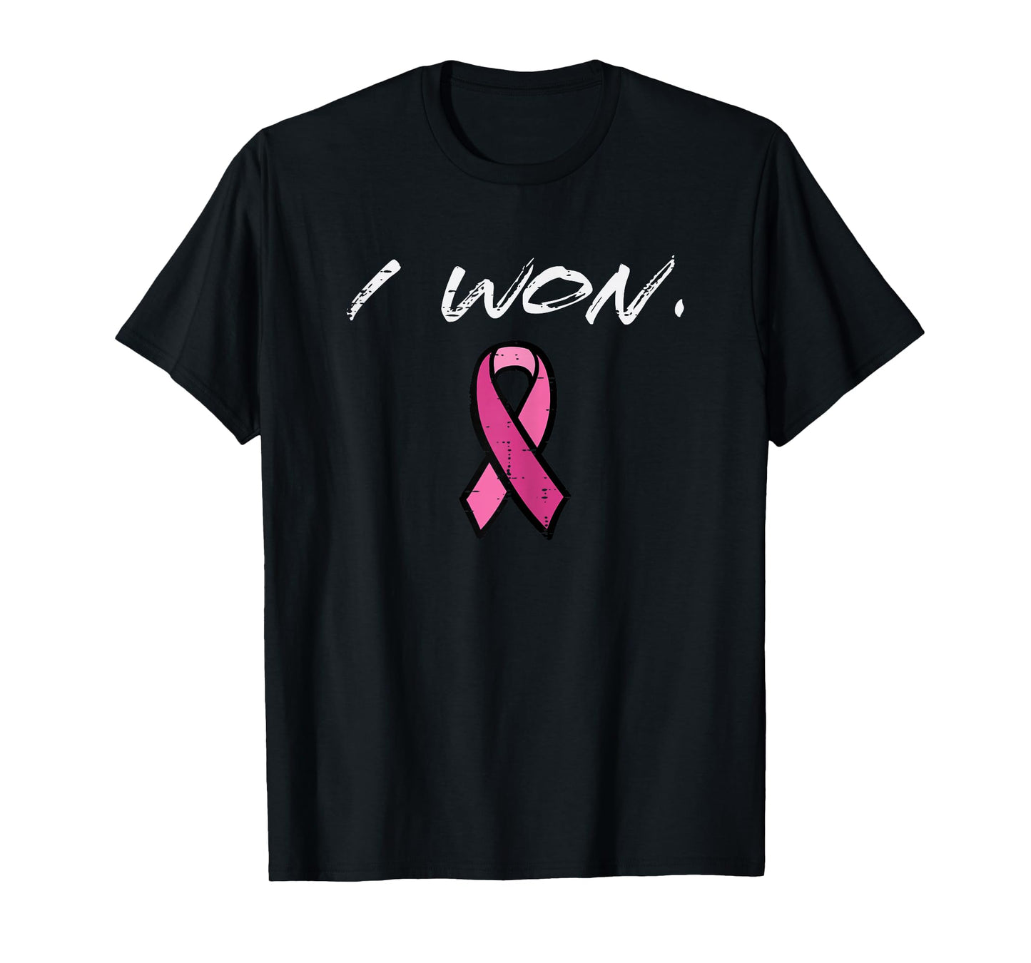 Breast Cancer Survivor I Won Pink Ribbon Awareness Women T-Shirt