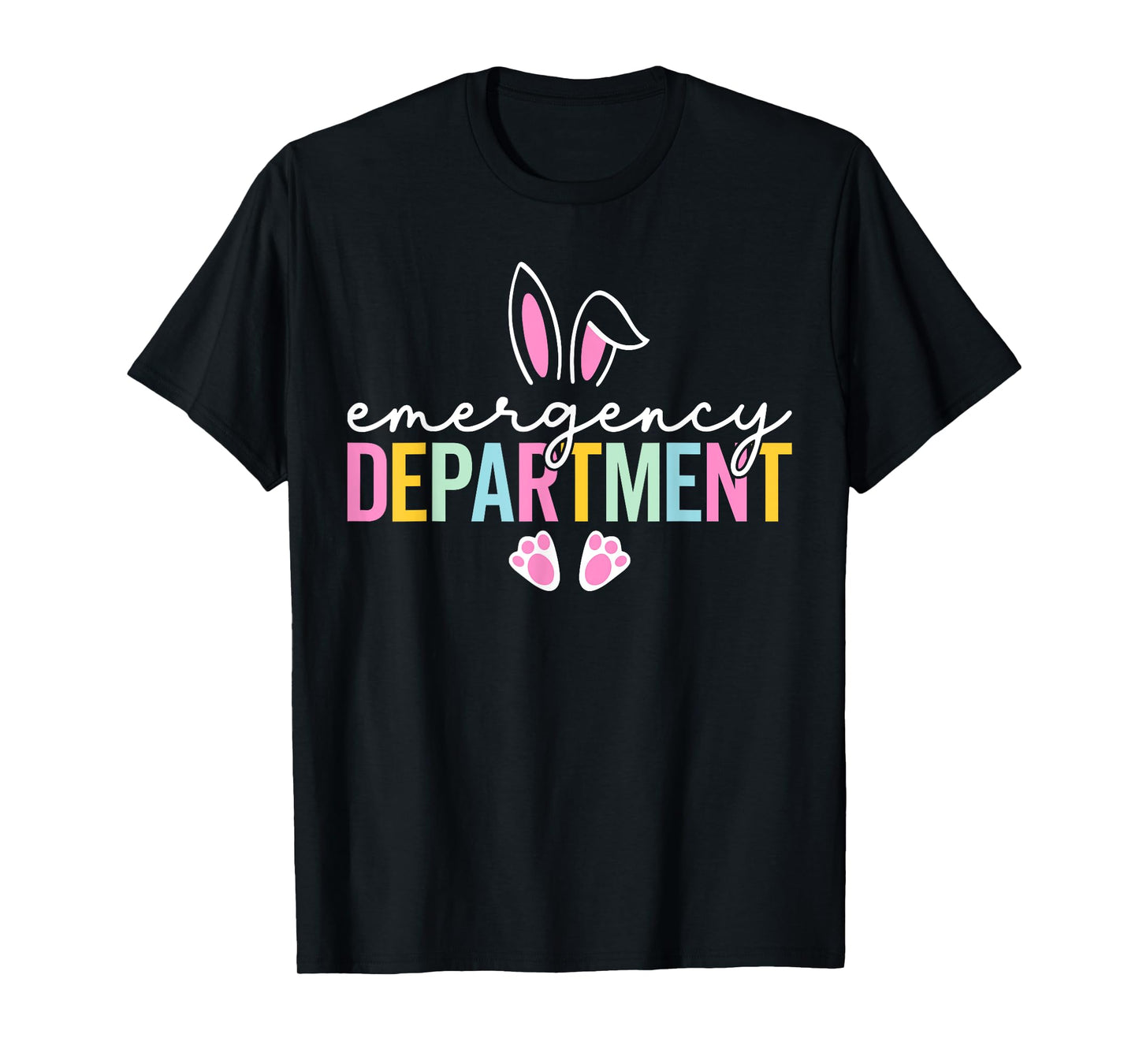 Emergency Department Bunny Emergency Room ER Nurse Easter T-Shirt