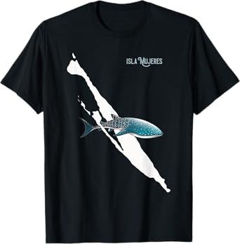 Isla Vibes - Isla Mujeres Mexico, Swimming with Whale Sharks T-Shirt