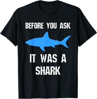Funny Amputee Amputation Surgery Shark Humor T-Shirt