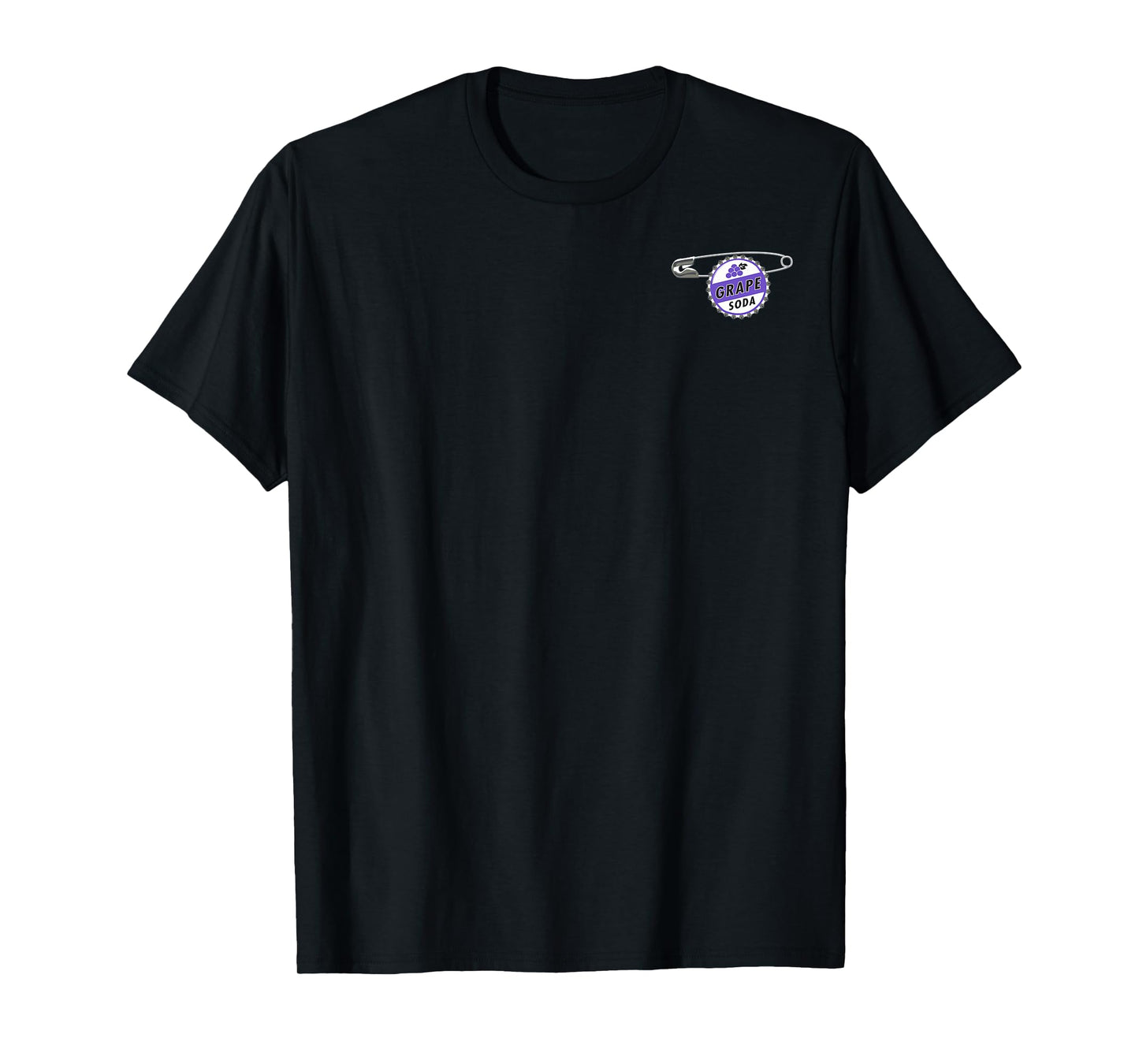 Disney Pixar Up Grape Soda Ellie Badge Small Pocket Logo T-Shirt