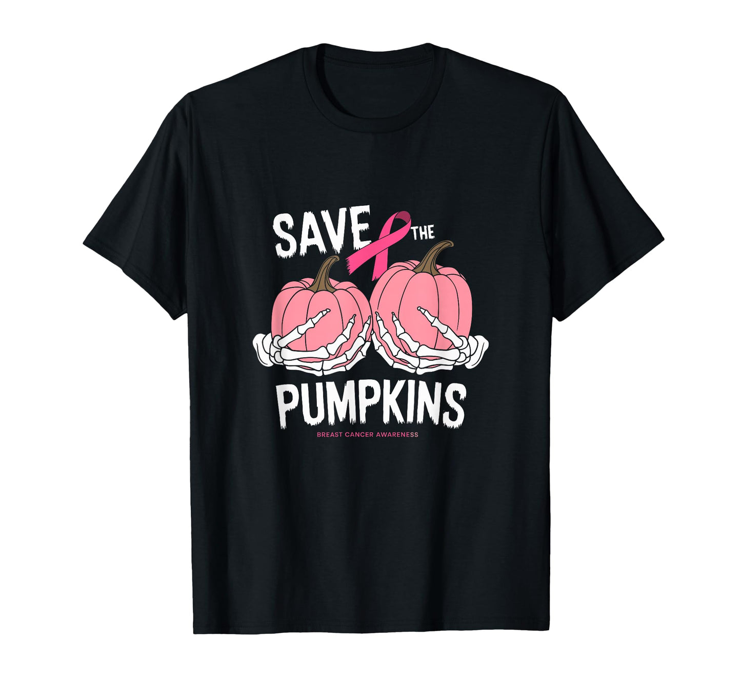 Save The Pumpkins Breast Cancer T-Shirt