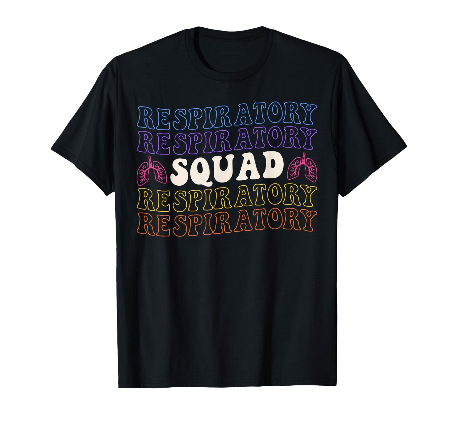 Respiratory Squad Respiratory Therapist T-Shirt