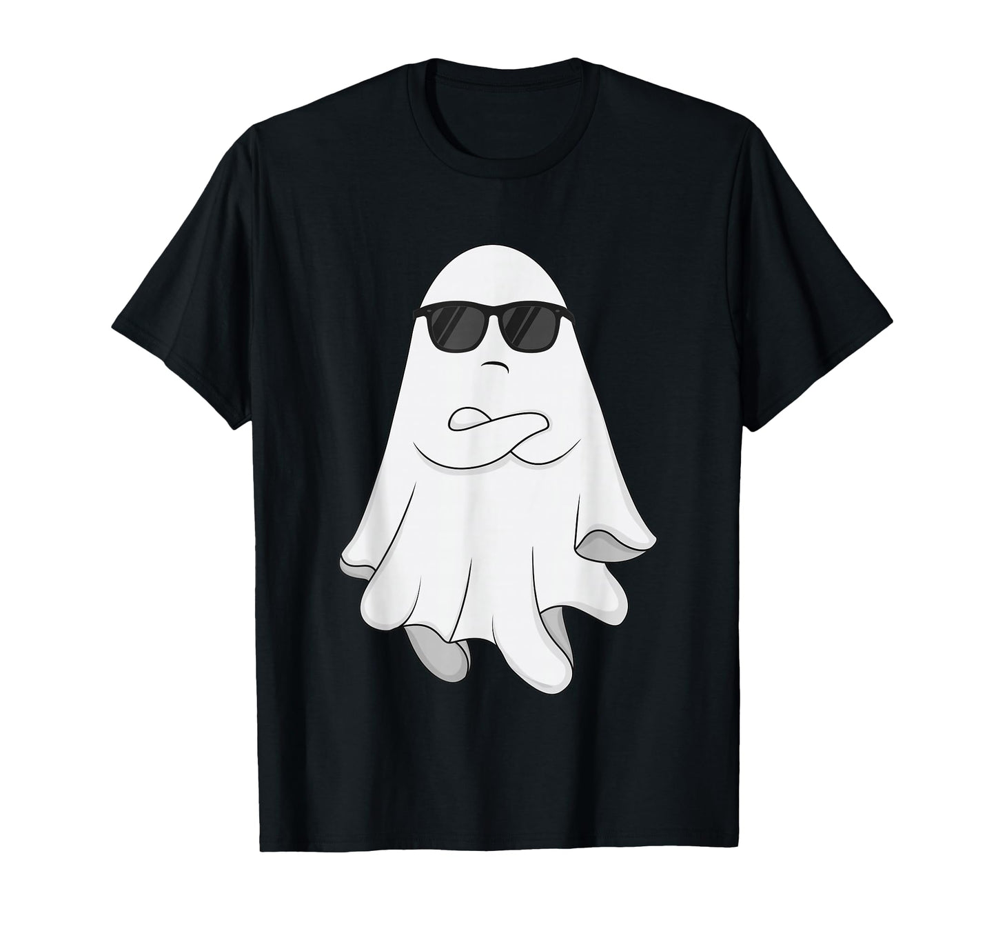 Funny Angry Ghost Halloween Costume Boo Ghost Men Women T-Shirt