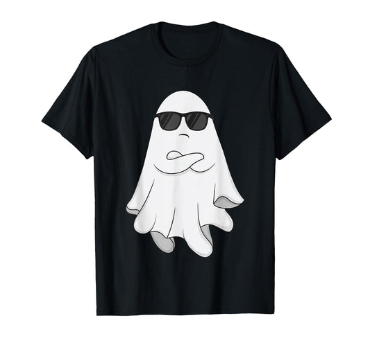 Angry Ghost Halloween Costume Funny Boo Ghost Men Women T-Shirt