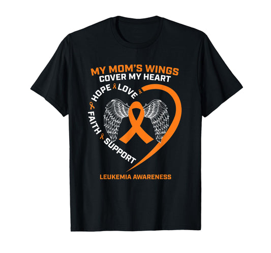 In Remembrance Mom Loving Memory Mother Leukemia Awareness T-Shirt