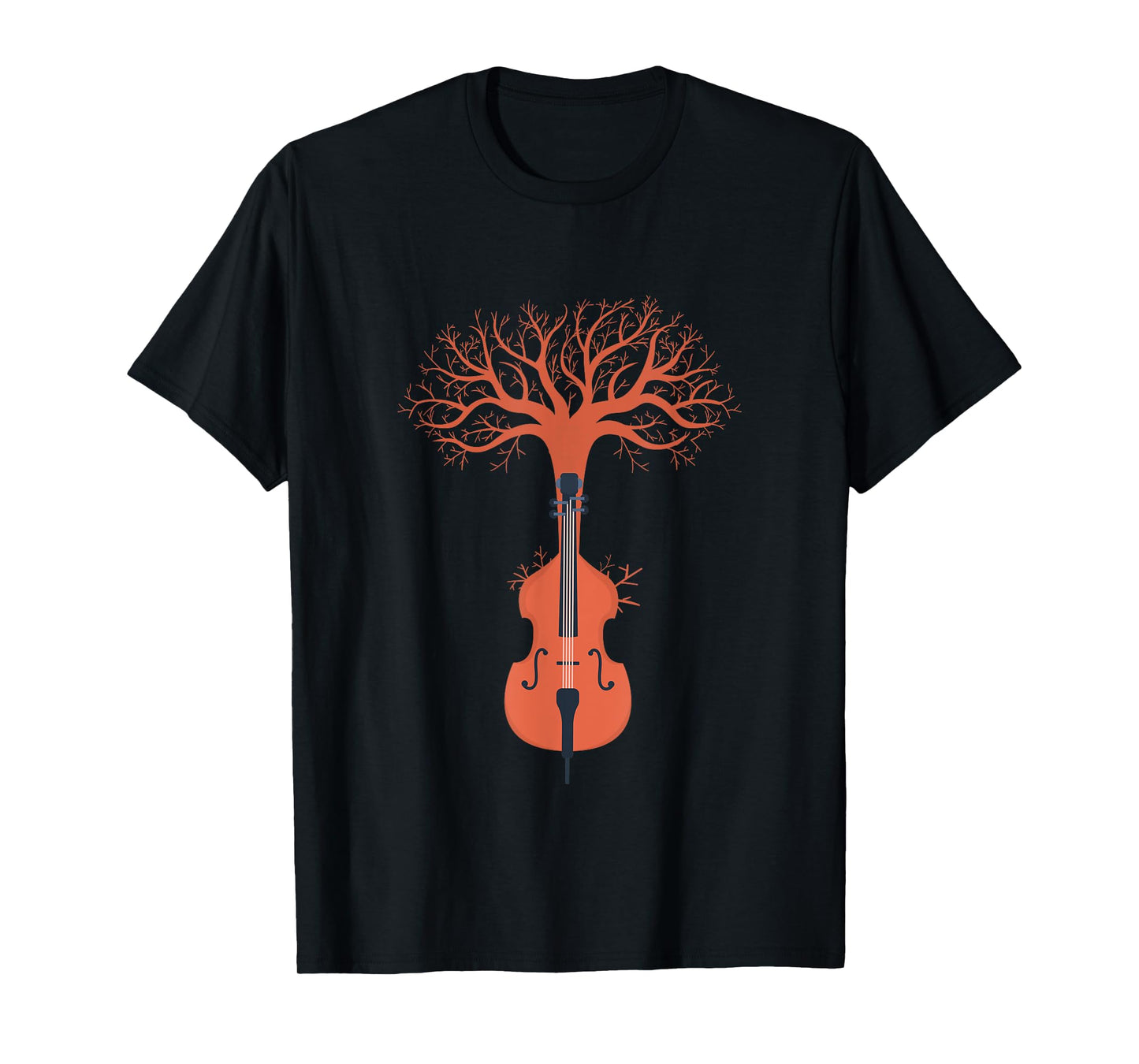 Cello Player Baum Natur T-Shirt