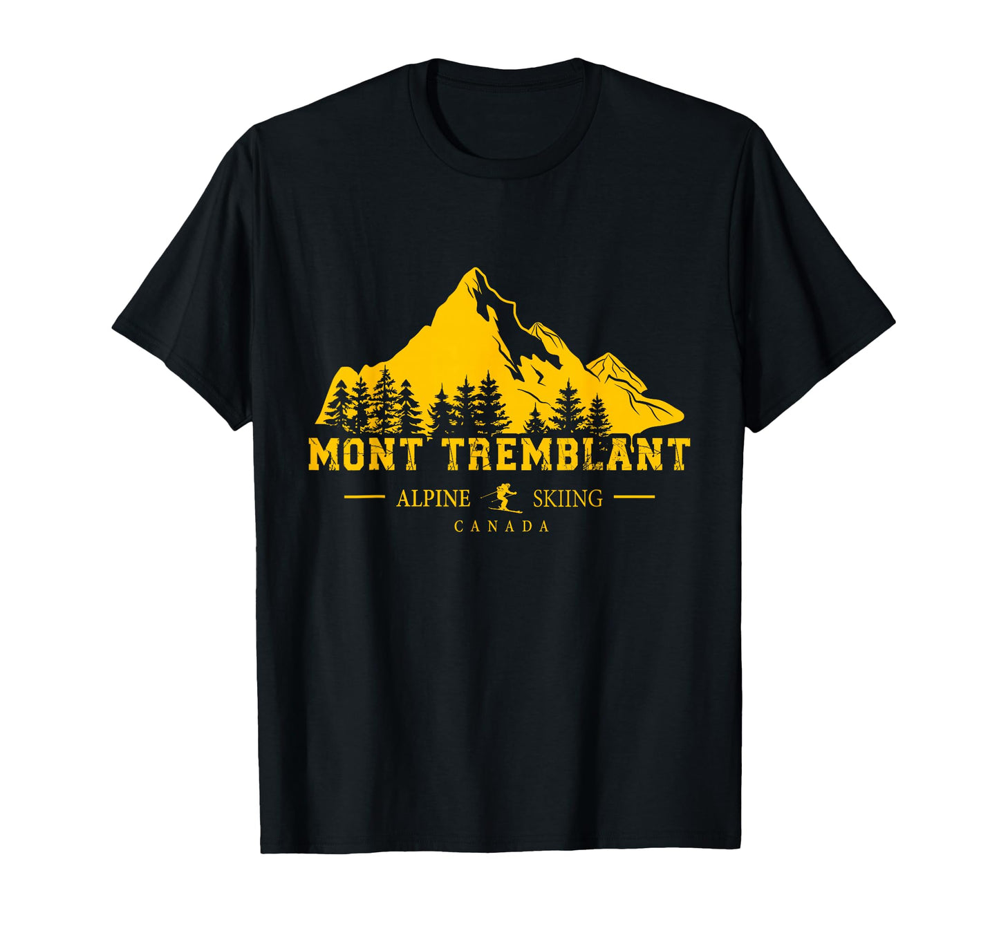 Mont Tremblant Canada Ski Resort Quebec Skiing Souvenir T-Shirt