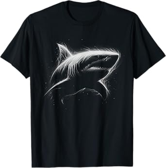 Shark Design Artwork T-Shirt