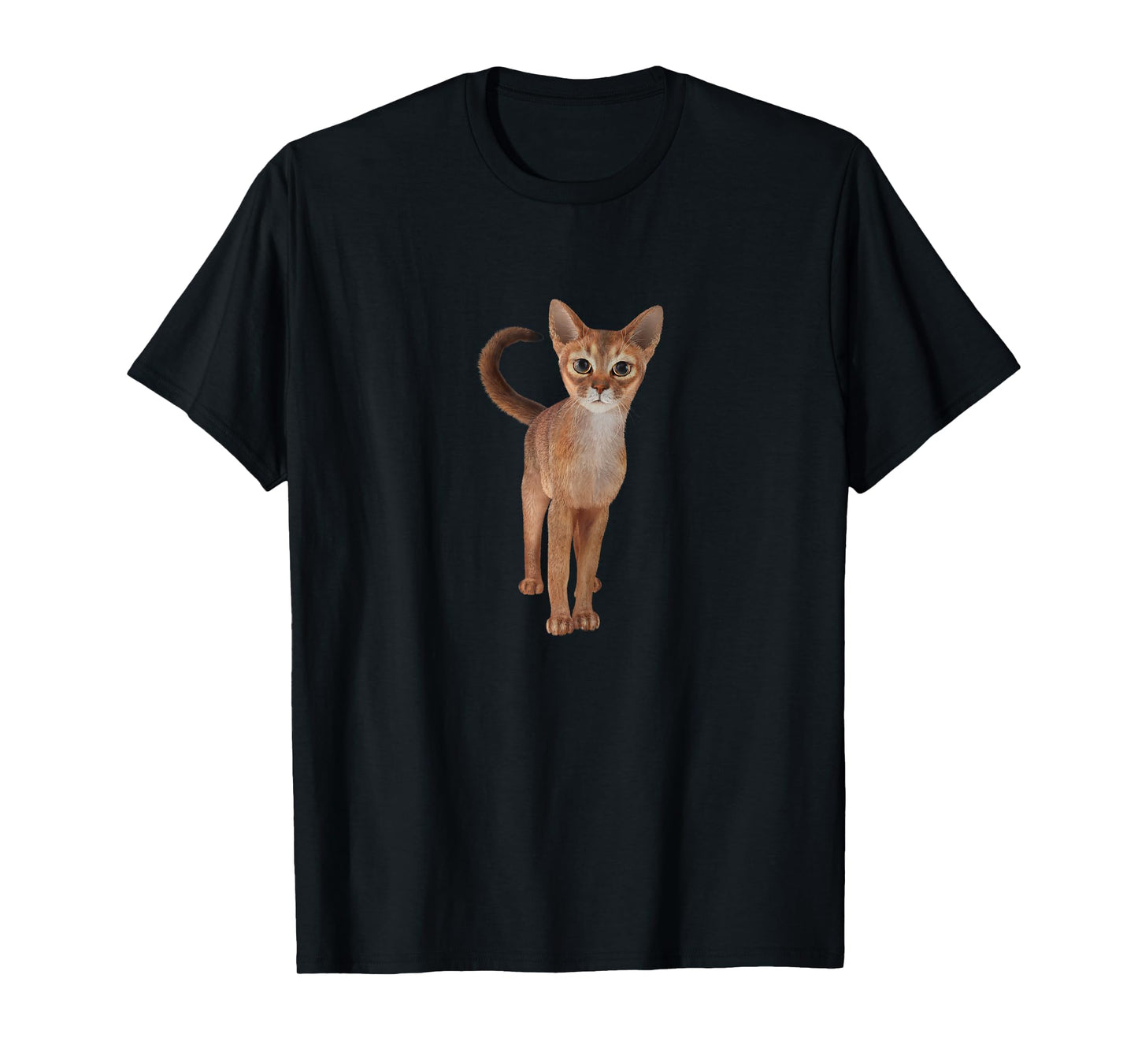 Adorable Abyssinian Cat T-Shirt Women Girls Kids T-Shirt