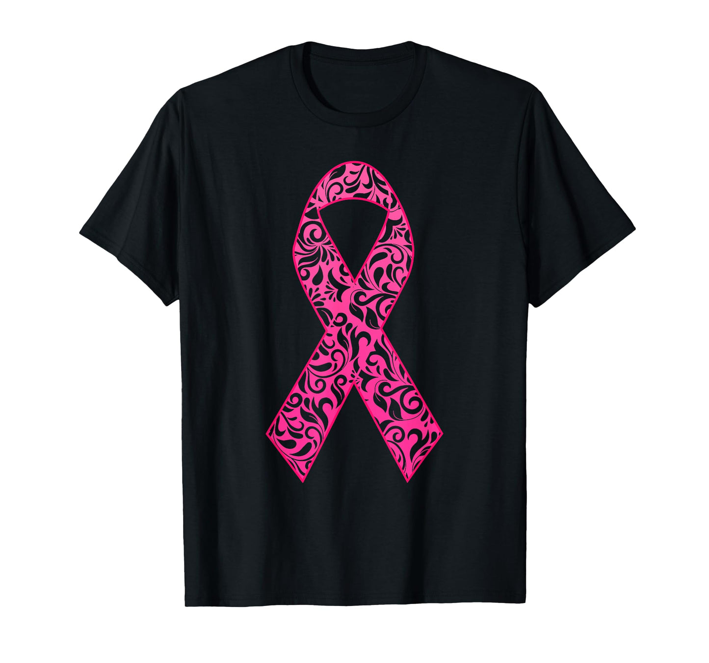 Pink Ribbon Breast Cancer Awareness Support Squads Cancer T-Shirt