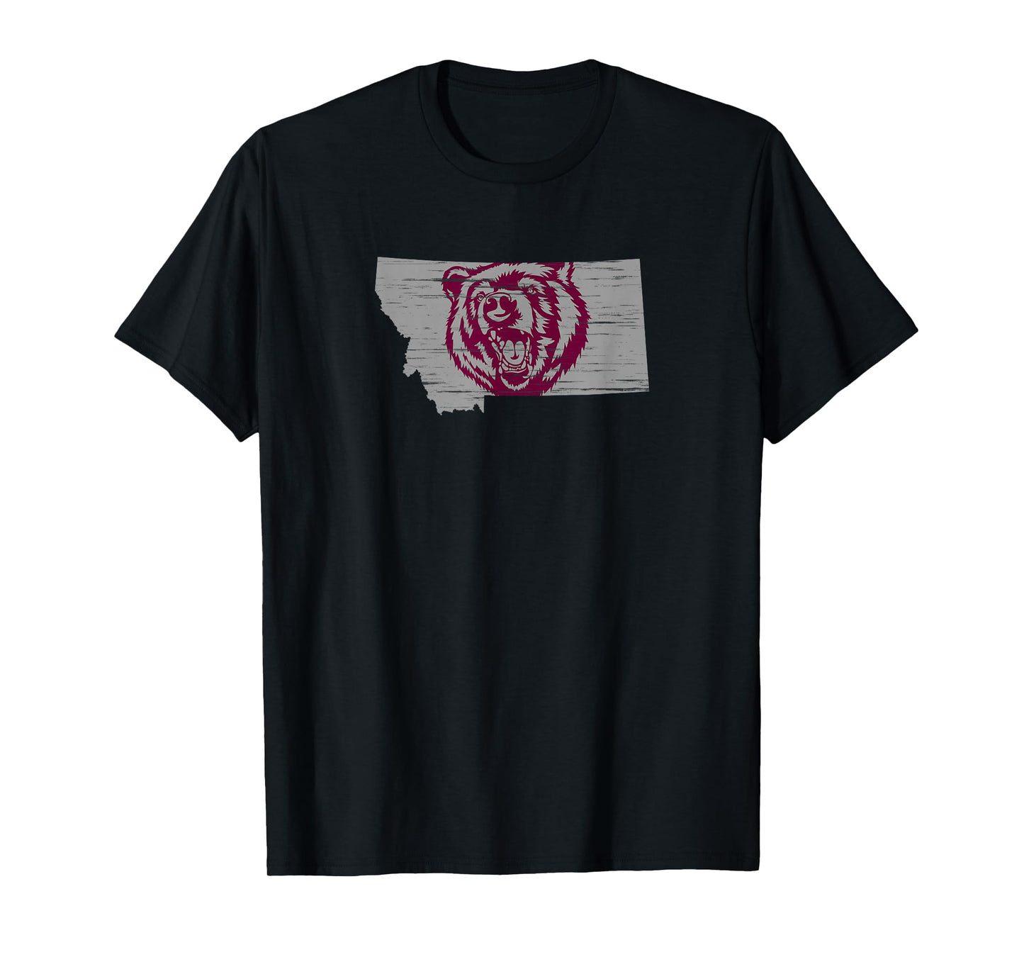 Roaring Grizzly Bear in the State of Montana T-Shirt