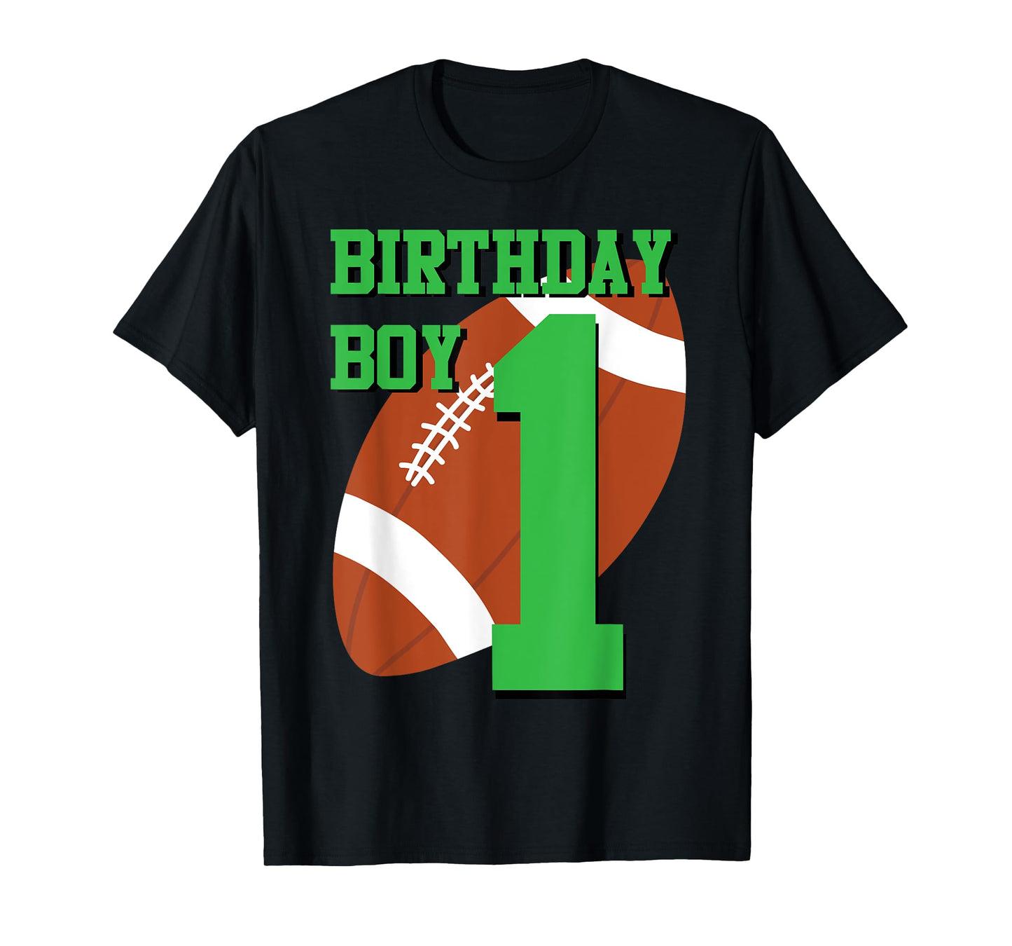 1st Birthday Football Boy | 1 year old Field Players T-Shirt