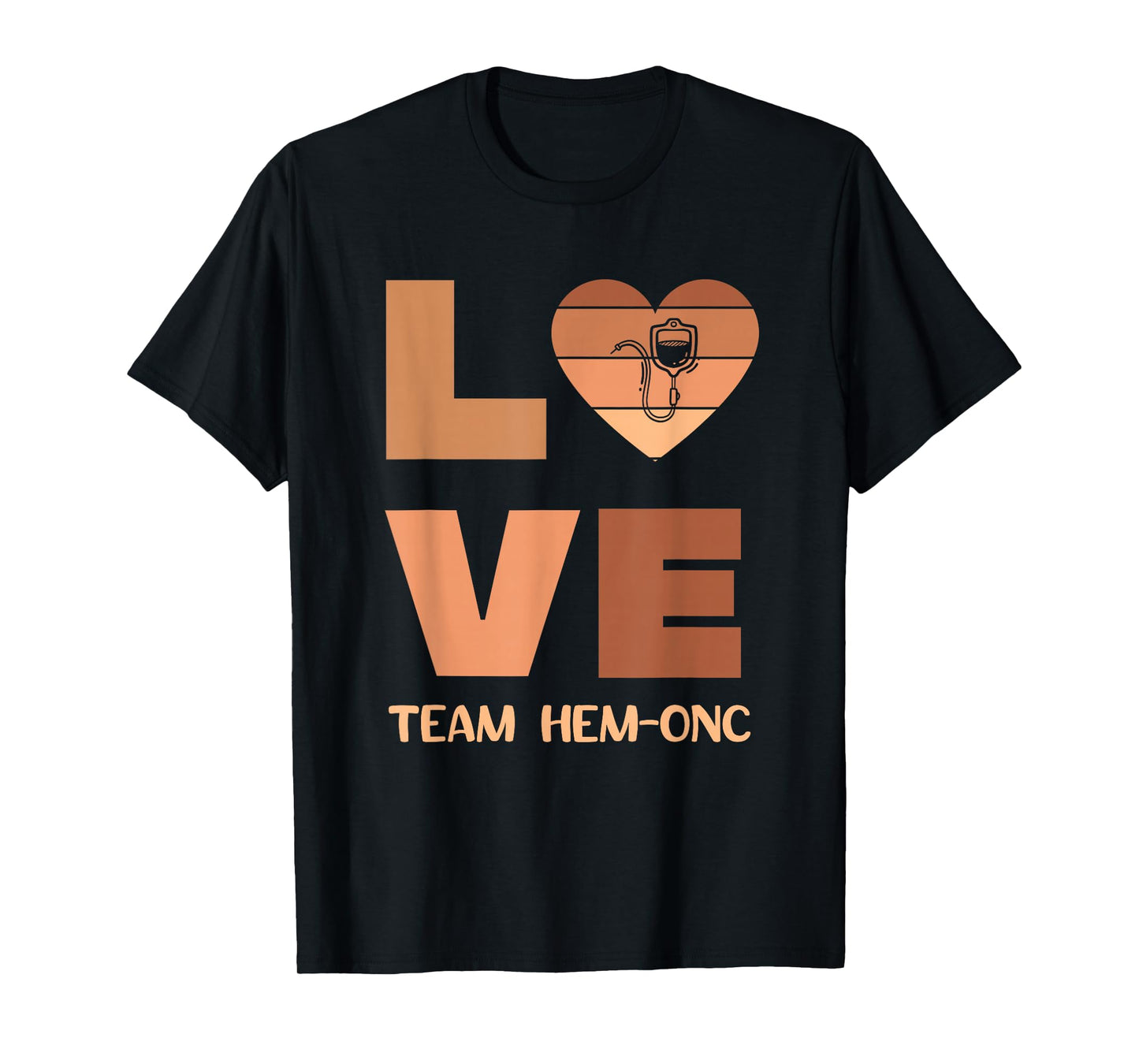 Hematology Oncology Team Black History Nurse Cancer Tech CNA T-Shirt